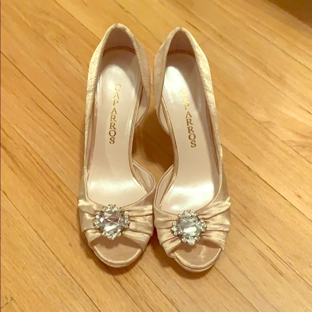 Beautiful gold shoes